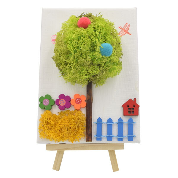 [스칸디아모스] 나무와 정원(스프링 그린) 만들기