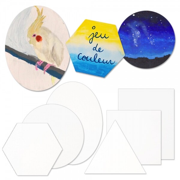 [겨울 놀이/만들기 기획전] 아티바바 도형 캔버스보드