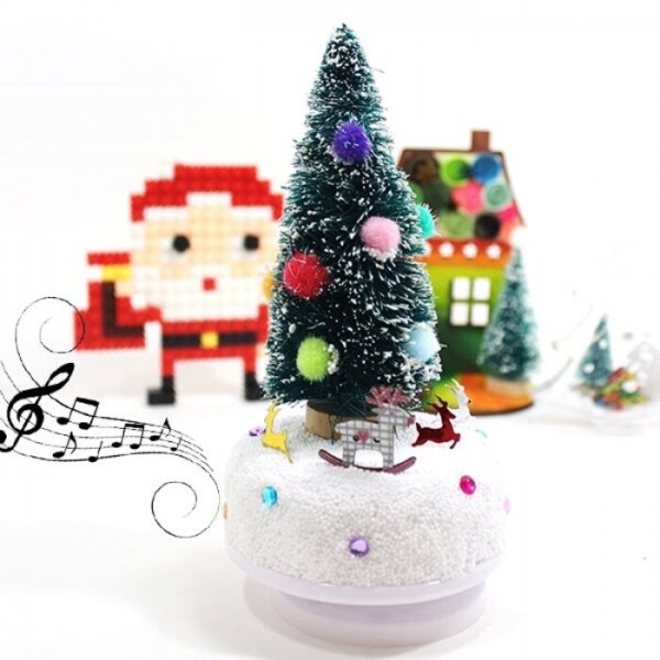 겨울풍경 오르골 만들기