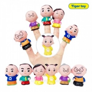 [Tigertoy] 소프트 손가락인형-6인가족