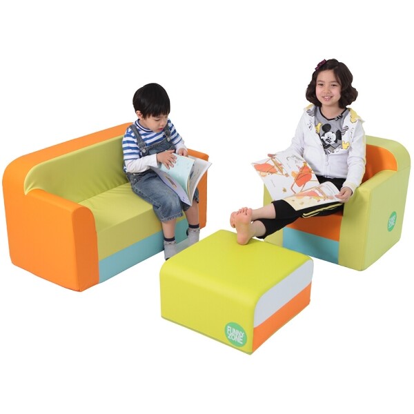 [본사] 퍼니존 라임 소파 단품(방염)