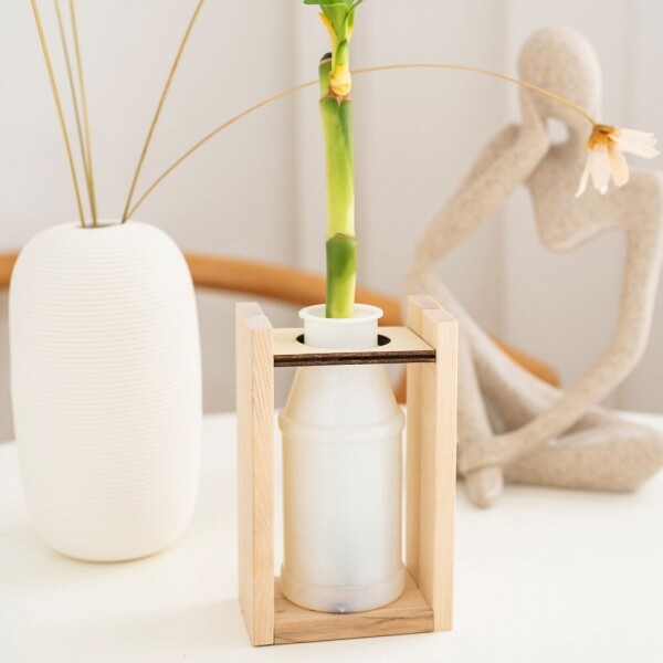 우든웨어초록업사이클링-마시는요거트병활용