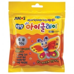 [아모스] 아이클레이(50g/주황)