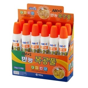 [아모스] 만능목공풀(36g/12개)