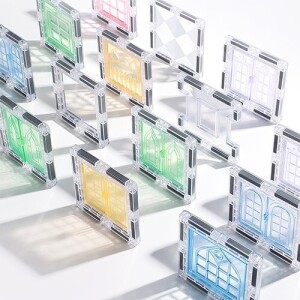 [런크래프트] 크리스탈 맥타일 자석 블록 100pcs