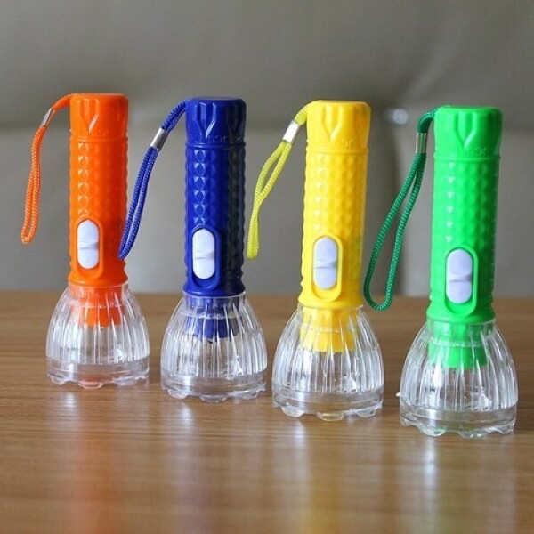 LED 휴대용 손전등 미니 후레쉬 랜턴 - 색상랜덤