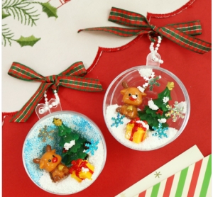 크리스 돔 키링 5set