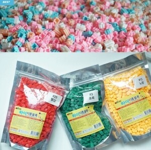 mytoys 마이디폼블럭 8mm 1000개 대용량 리필팩
