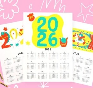 2026 DIY 그림달력 (10세트)