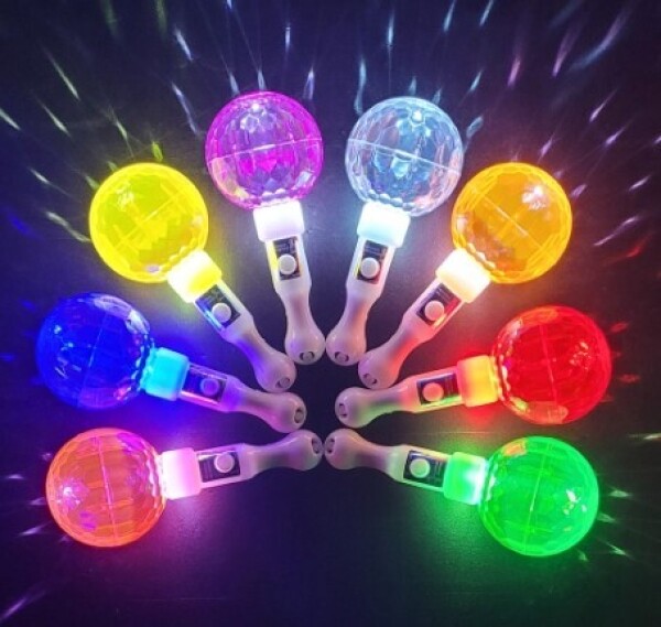LED 미러볼 응원봉-홈 파티 용품 원형 야광봉 콘서트