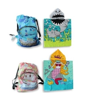 비치 타올+비치백 세트