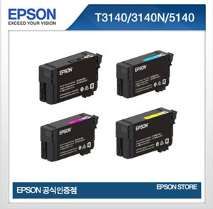 엡손 T40S 4색 잉크세트 50ml + 26ml SC-T3140 ~ T5140호환