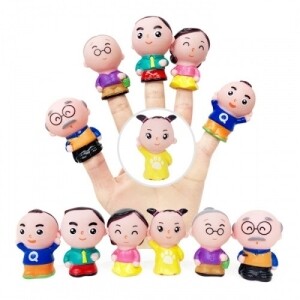 [본사] [Tigertoy]소프트손가락인형-가족