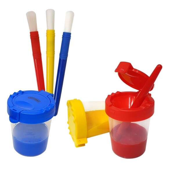 [미술활동/놀이 브랜드전] ★1+1특가★ 물감놀이도구 낱개ㅣ붓 컵 칼라브러쉬