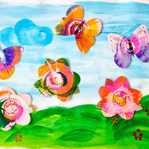 아티바바 모양 스핀아트 리필지 8종 택1