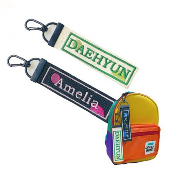 [신학기 선물추천] 가방고리 자수 네임택