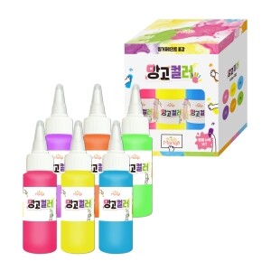 [키즈망고] 망고컬러 70ml 6색 세트