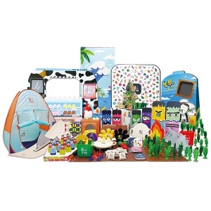 [본사] 놀이좋아 317pcs 3box (놀이자료-신체운동/건강 의사소통 사회관계 예술경험 자연탐구)