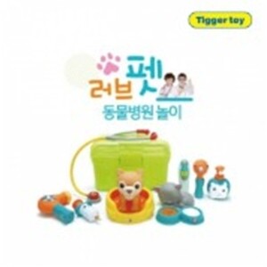 [본사]소프트동물병원놀이 (동물병원놀이기구10PCS+정리함)