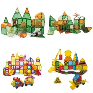 [본사] 자석타일블록 세트 총 4종_268pcs