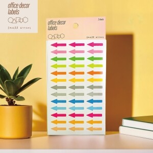 [활동영역별 기획전Ⅰ- 정적 영역] 퍼니스티커 PT-004 PET 작은화살표 오피스데코 스티커