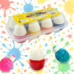 [4월20일 이후 순차발송][본사] 에그톡 레인보우 8칼라 미술놀이세트