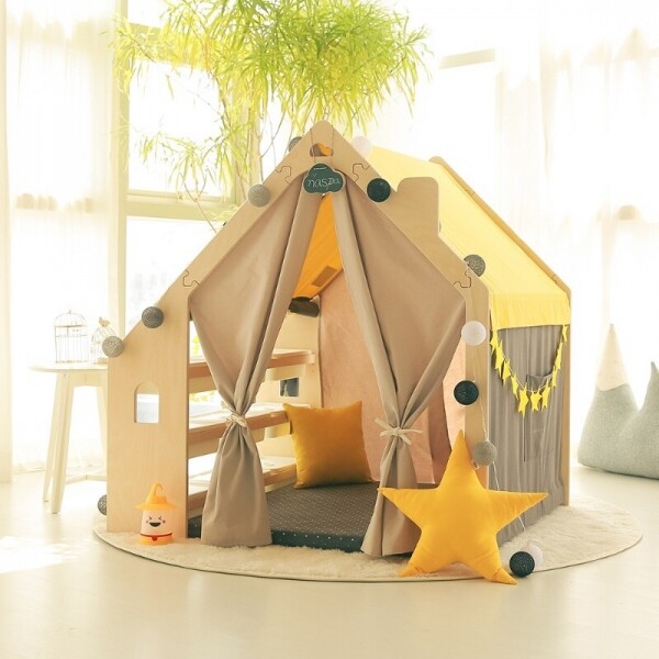 자작나무 플레이하우스 멀티박스형